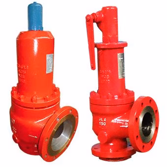 API 526 Boiler Flanged Spring Loaded Steam Safety Pressure Relief Valve with Lever Type