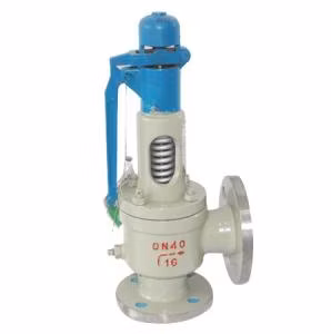 API 526 Boiler Flanged Spring Loaded Steam Safety Pressure Relief Valve with Lever Type