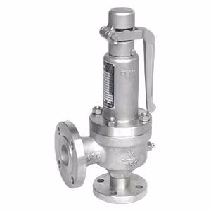 API 526 Boiler Flanged Spring Loaded Steam Safety Pressure Relief Valve with Lever Type