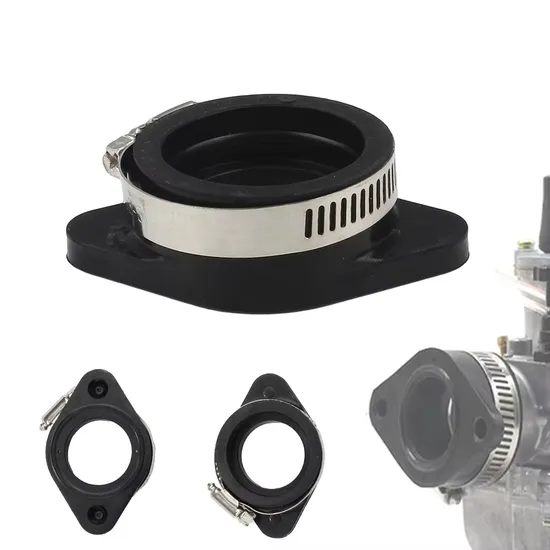 Motorcycle Carburetor Adapter Inlet Intake Pipe Rubber Mat for Pwk 28/30mm 110 125 140 150 160cc Engine Accessories Dirt Bike