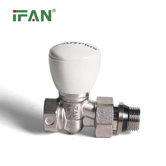 Ifan Factory Price Brass Radiator Valves 1/2