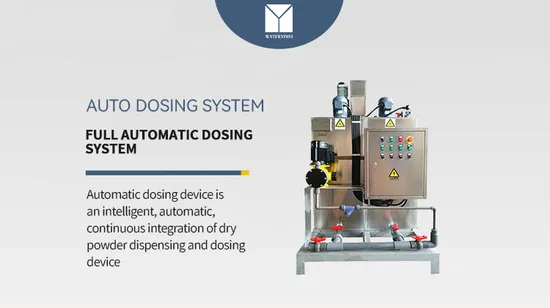 Mixing Chemical Dosing System for Water Treatment 