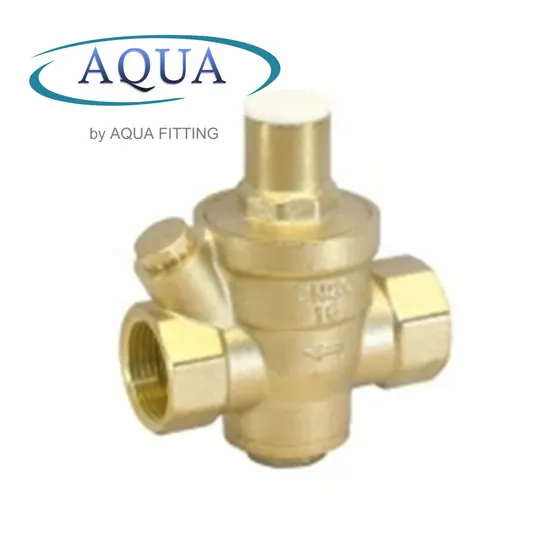 Pressure Reducing Industrial Radiator Water Gas Control Brass Ball Valve Thread Ends 