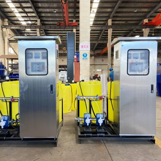 Chemical Mixing Polymer Feed Chilled Water Chemical Dosing System 