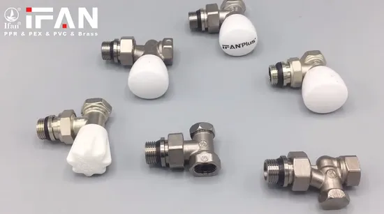 Ifan OEM High Quality 2 Ways Angle Chrome Plated 1/2