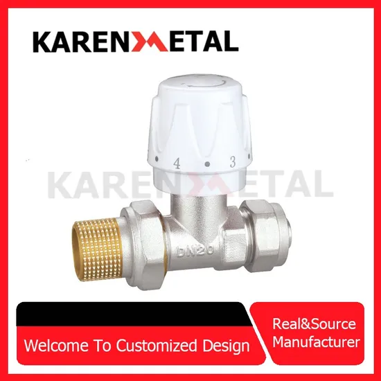Thermostatic Water Heating Radiator Valve Manual Radiator Angle Type Valve Radiator Thermostatic Control 