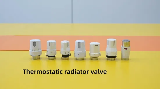 Energy Saving Underfloor Heating Thermostatic Head En215 Approval Thermostatic Radiator Head 