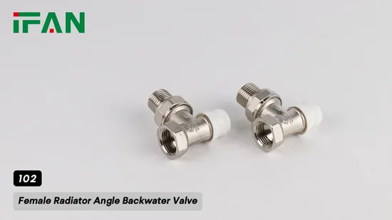 Ifan High Quality Durable Forged Radiator Valve 1/2