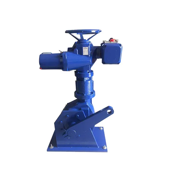 Built in Thermal Protection Integrated Control Electric Actuator Duty Rating S4 50% 