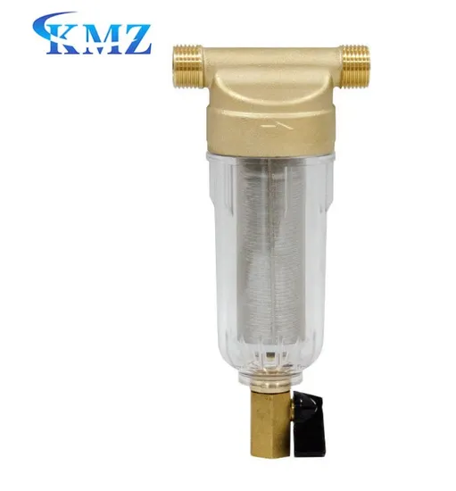 Whole House Home Water Purifier System Sediment Auto Backwash Brass Water Pre Filter / Prefilter Underground Water Treatment