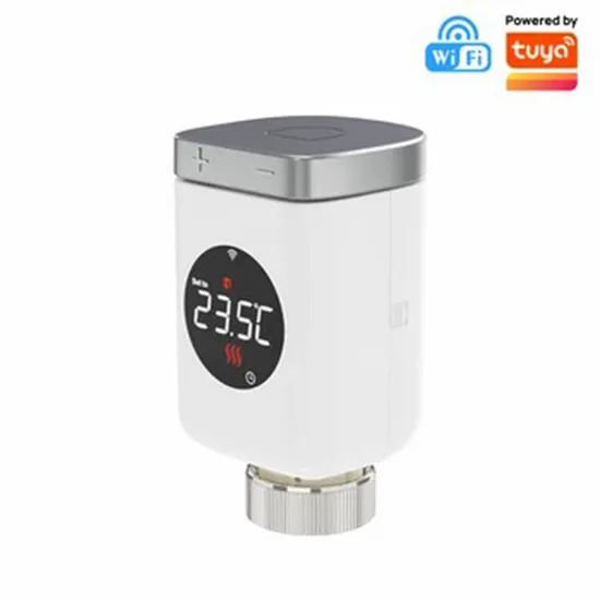 Tuya Zigbee Thermostatic Digital Radiator Valve Smartlife Wireless Remote Heating Temperature Controller Voice Control 