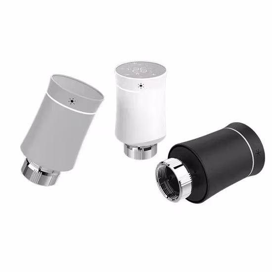 Tuya Zigbee Smart Radiator Valve Trv Battery Type Water Heating Smart Thermostatic Radiator Valves