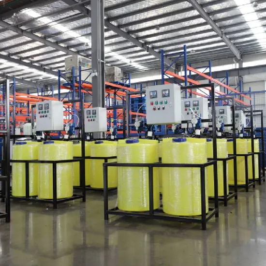 Chemical Mixing Feeding System Chilled Water Chemical Dosing System 