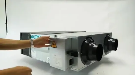 Holtop Fresh Air Ventilation Control Vent Air with Heat Recovery Air Exchanger Ventilator 