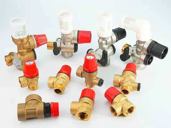 Cw617n Brass Pneumatic Safety Relief Valve for Steam Boiler 