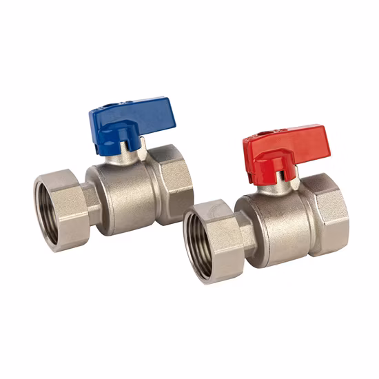 Floor Heating Angle Type Joint Ball Valve /Manifold Accessories
