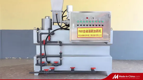 PAC Flocculant and Coagulant Mixing Dosing System for Water Treatment 