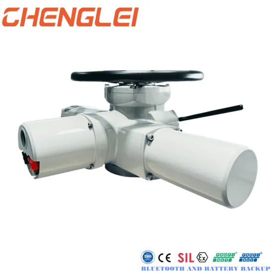 Atex Smart Modulating IP65 Thermal Protection Motor Operated Electric Valve Actuator for HVAC 