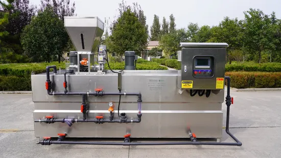 Highly Automatic Dosing System with Dosing, Mixing, Conveying and Kpl Controlling for Industry Waste Water Treatment Plant 