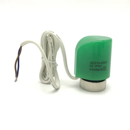 AC 230V Electric Thermal Actuator Radiator for Manifold Underfloor Heating Nc No Valve 